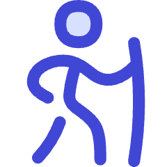 Hiking Icon from Flex Duo Set