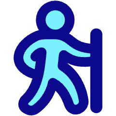 Hiking Icon from Plump Pop Set