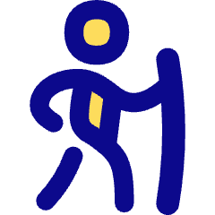 Hiking Icon from Flex Pop Set
