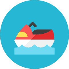 Jetski Icon from Kameleon Colors Set