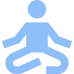 Meditation Icon from Sharp Flat Set