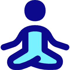 Meditation Icon from Flex Pop Set