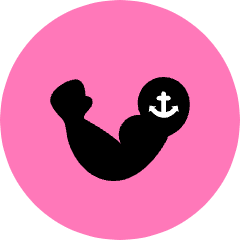 Muscle Icon from Kameleon Pop Set