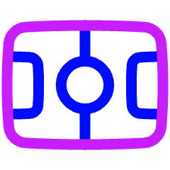 Playground Icon from Plump Neon Set