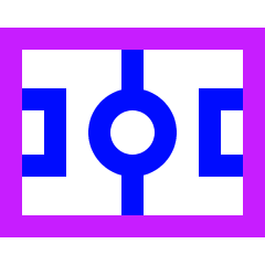 Playground Icon from Sharp Neon Set
