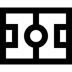 Playground Icon from Sharp Line Set