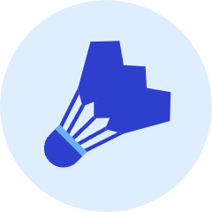 Shuttlecock Icon from Kameleon Duo Set