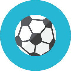 Soccer Icon from Kameleon Colors Set