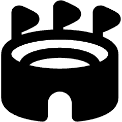 Stadium Icon from Plump Solid Set