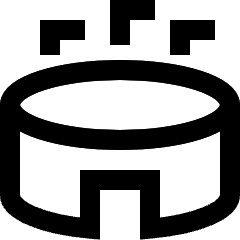 Stadium Icon from Sharp Line Set