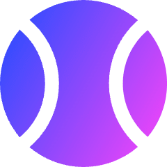 Tennis Icon from Sharp Gradient Set