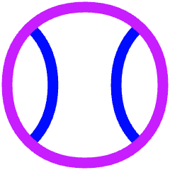 Tennis Icon from Plump Neon Set