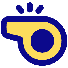 Whistle Icon from Plump Pop Set