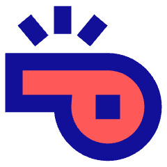 Whistle Icon from Sharp Pop Set