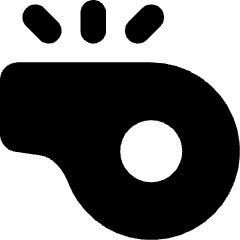 Whistle Icon from Flex Solid Set