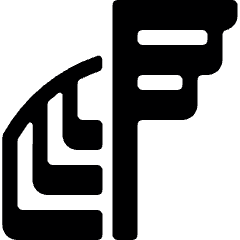 Stairs Circular Icon from Ultimate Bold Set