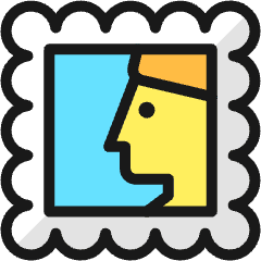 Stamps Famous Icon from Ultimate Colors Set