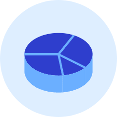 Chart Pie Icon from Kameleon Duo Set
