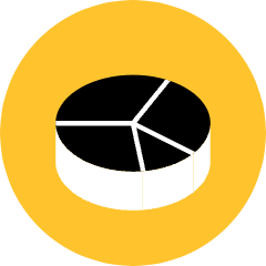 Chart Pie Icon from Kameleon Pop Set