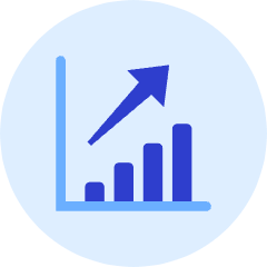 Graph Increase Icon from Kameleon Duo Set