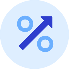 Percentage Icon from Kameleon Duo Set