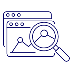 Statistic Research Illustration from UX Line Set