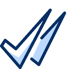 Check Double Icon from Cyber Duotone Set