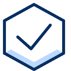 Check Hexagon 2 Icon from Cyber Duotone Set
