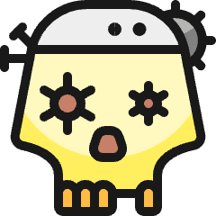 Steampunk Decoration Dia De Los Muertos Icon from Ultimate Colors Set