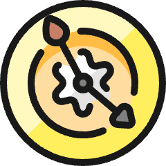 Steampunk Decoration Icon from Ultimate Colors Set