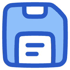 Floppy Disk Icon from Plump Duo Set