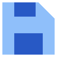 Floppy Disk Icon from Sharp Flat Set
