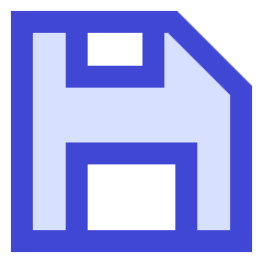 Floppy Disk Icon from Sharp Duo Set