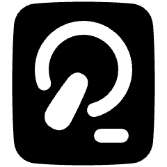 Hard Disk Icon from Plump Solid Set