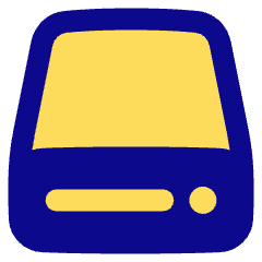 Hard Drive 1 Icon from Plump Pop Set