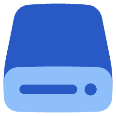 Hard Drive 1 Icon from Plump Flat Set
