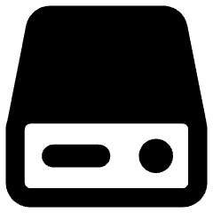 Hard Drive 1 Icon from Core Remix Set