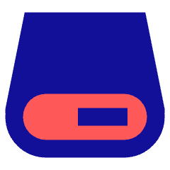 Hard Drive 2 Icon from Sharp Pop Set
