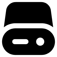 Hard Drive 2 Icon from Core Solid Set