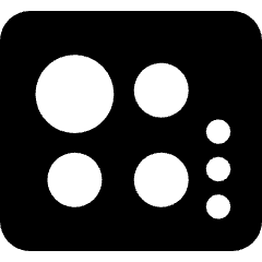 Cooktop Icon from Ultimate Bold Set
