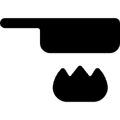 Stove Pan Icon from Ultimate Bold Set