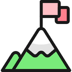 Business Climb Top 1 Icon from Ultimate Colors Set