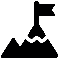 Business Climb Top Icon from Ultimate Bold Set