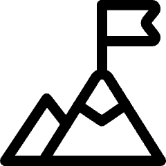 Business Climb Top Icon from Ultimate Regular Set