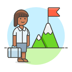 Businessman Peak 6 Illustration from UX Colors Set