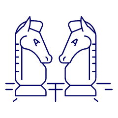 Chess Board 3 Illustration from UX Line Set