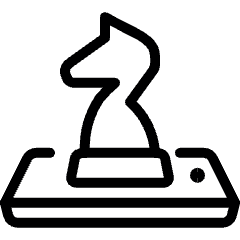 Strategy Chess Icon from Ultimate Light Set