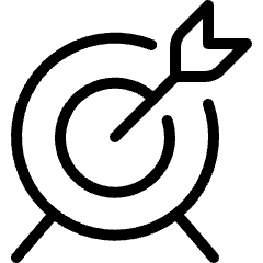 Target Center Icon from Ultimate Light Set