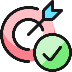 Target Correct Icon from Ultimate Colors Set