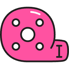 Film Roll Icon from Stickies Colors Set